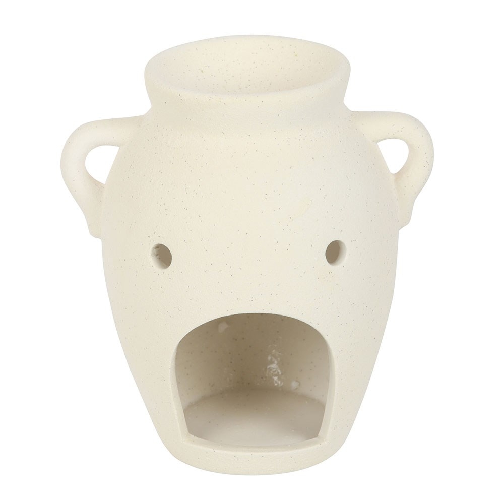 Something Different - Vase Shaped and Wax Warmer Oliebrander - Wit